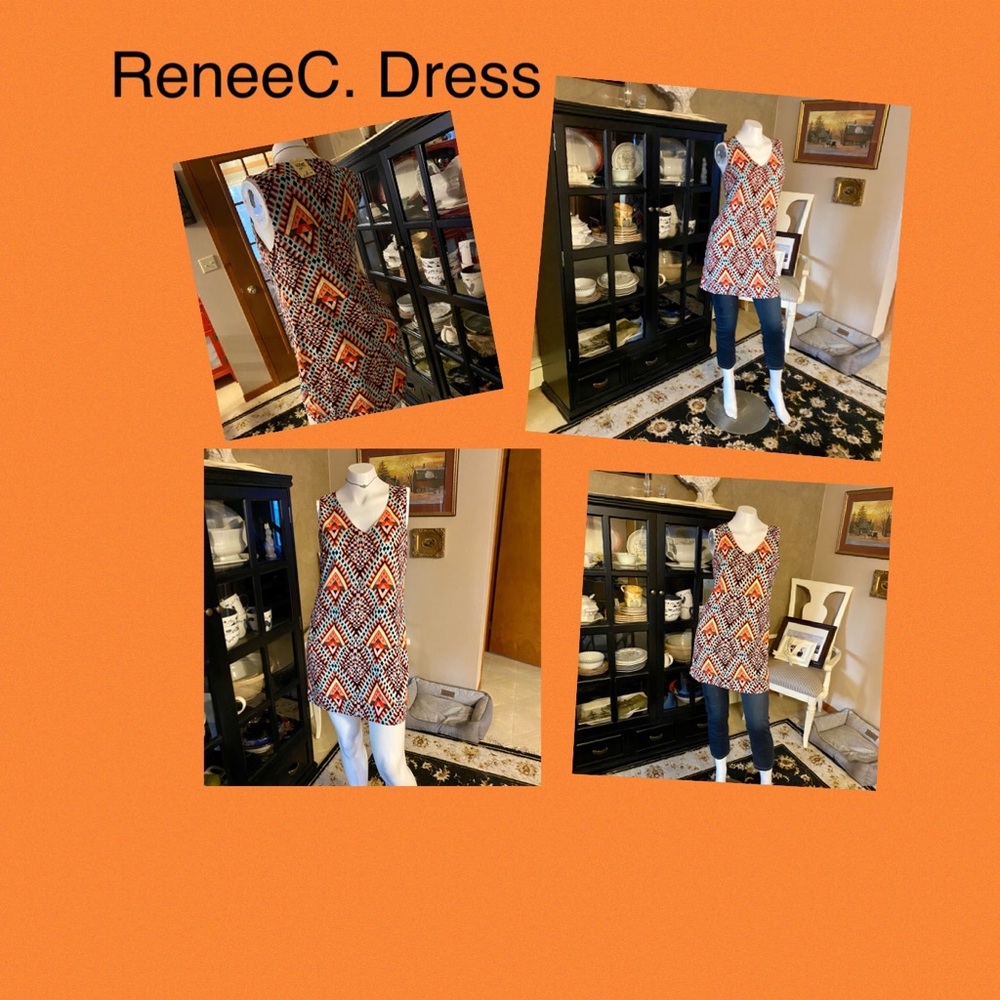 ReneeC. Fabulous lined print dress!